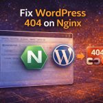 Configure Nginx for WordPress in aaPanel (fix 404 permalinks)