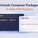 Include Composer packages in plain PHP projects