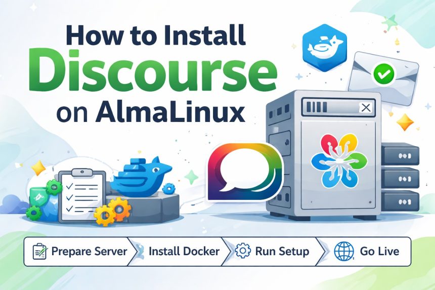 Installed Discourse on AlmaLinux
