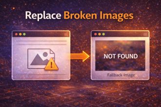 Replace Broken Images Automatically with JavaScript