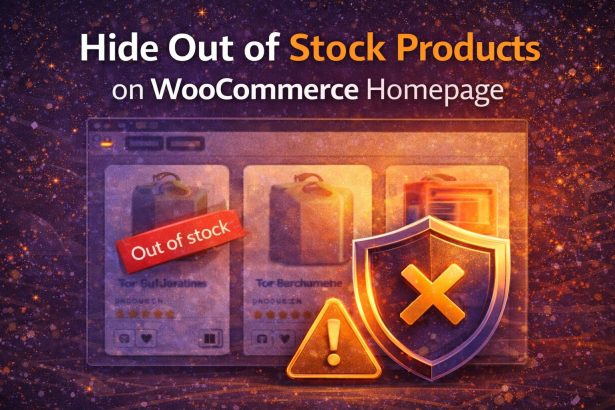 WooCommerce homepage filter to hide out of stock products