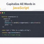 Capitalize all words in JavaScript with a ucwords-style function