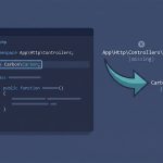 Laravel Carbon not found error — namespace import fix