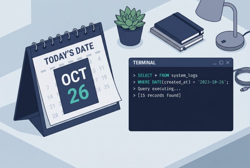 Laravel Eloquent records today — Carbon today helper and whereDate illustration