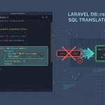 Laravel unknown column CONCAT fix — DB::raw and selectRaw bypass identifier escaping