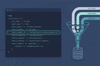 Laravel nullable exists validation — nullable, sometimes, and present rule combinations