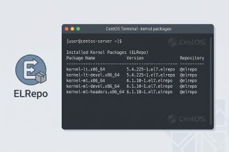 Step-by-step guide to upgrading the Linux kernel in CentOS 7 using ELRepo