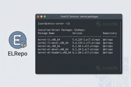 Step-by-step guide to upgrading the Linux kernel in CentOS 7 using ELRepo