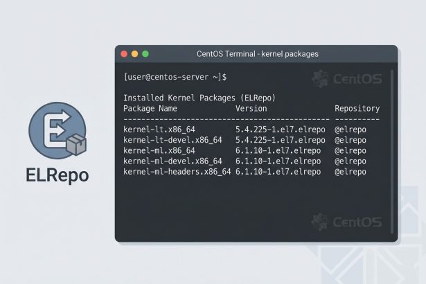 Step-by-step guide to upgrading the Linux kernel in CentOS 7 using ELRepo