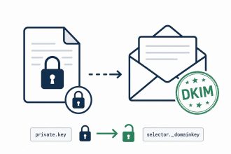 Fix DKIM not signing emails in aaPanel