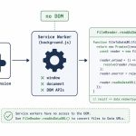 URL.createObjectURL not a function — Chrome extension service worker fix