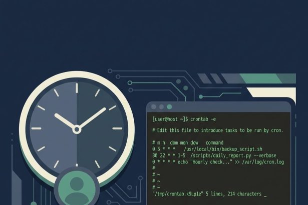 Run a Linux cron job as a non-root user