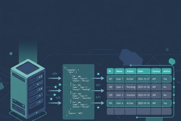Load DataTables data via Ajax