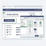 Open a file selection dialog from a button click