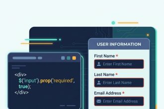 jQuery add required attribute to input fields — .prop() method