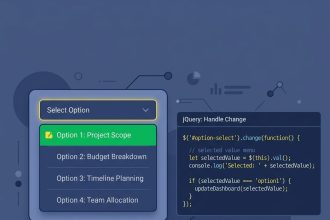 Make the first option selected in a jQuery select