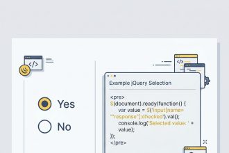 Get the selected radio button value with jQuery