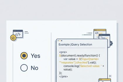 Get the selected radio button value with jQuery