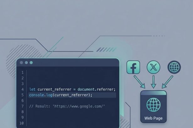 JavaScript check HTTP referrer — document.referrer