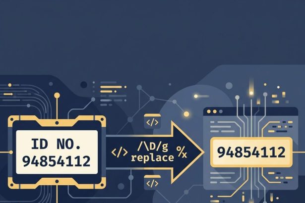 Keep only the digits in a JavaScript string with regex