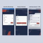 Laravel login and registration system with scaffolding packages