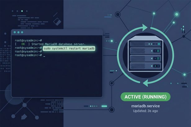 MariaDB restart on Linux — systemctl restart mariadb