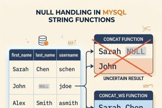 Fix MySQL CONCAT returning NULL with COALESCE or CONCAT_WS