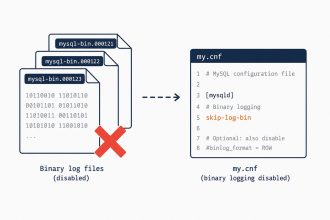 Disable binary logging in MySQL or MariaDB