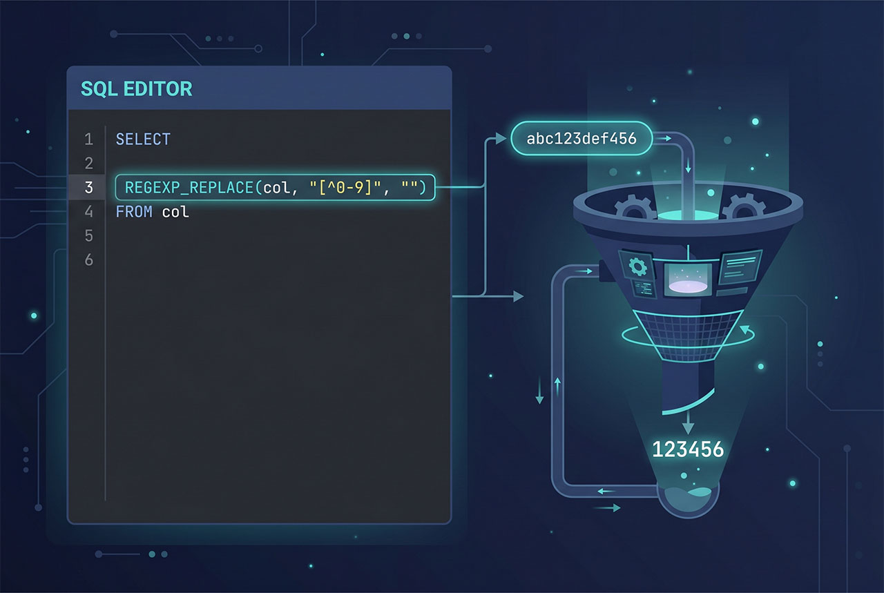 MySQL Extract Digits from String | how7o