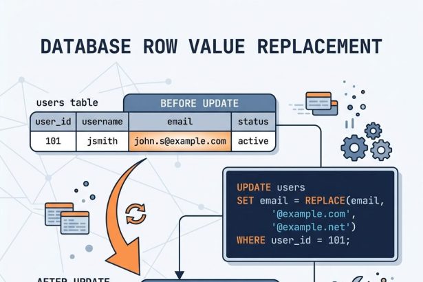 Replace strings in a MySQL database with UPDATE and REPLACE()