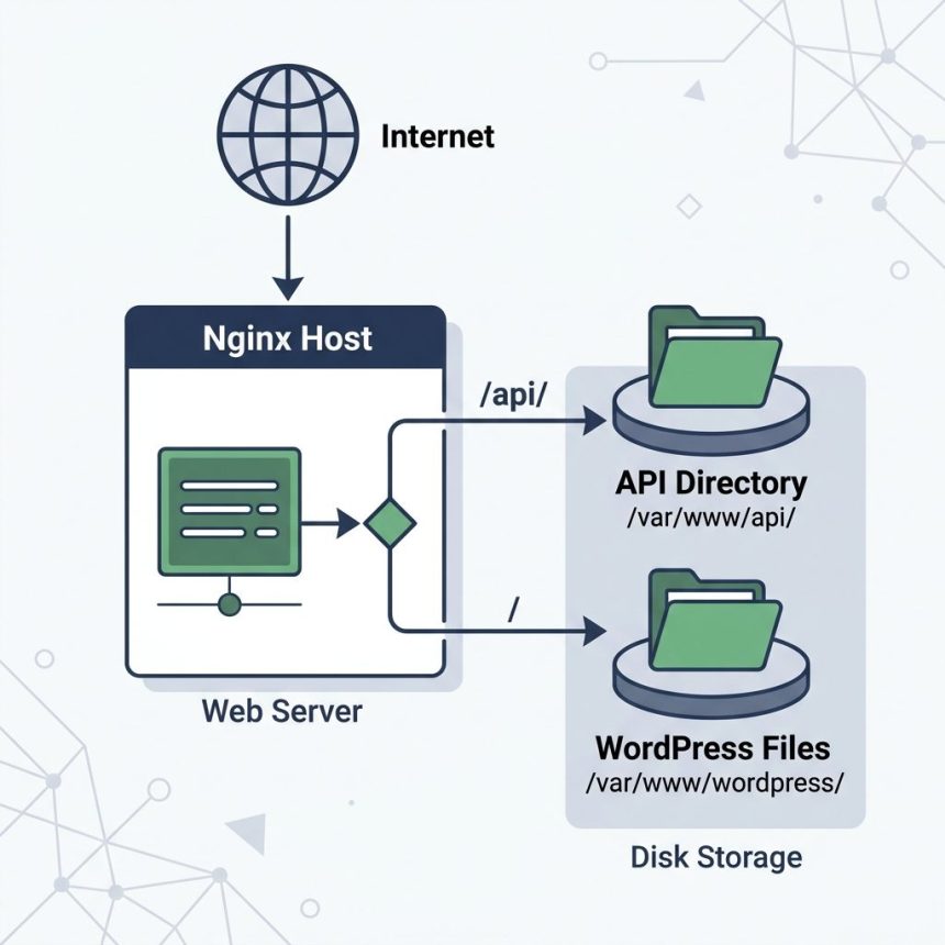 Nginx subdirectory configuration with alias and PHP-FPM