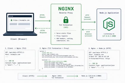 Nginx as a reverse proxy for a Node.js app on Ubuntu