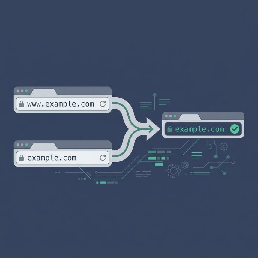 Nginx redirect www to non-www or vice versa