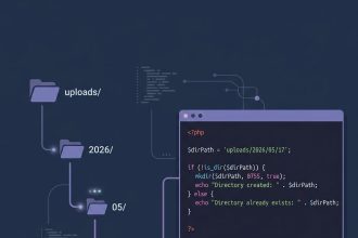 Create a folder in PHP if it does not already exist