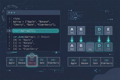 PHP delete array element — unset, array_splice, array_filter, array_search