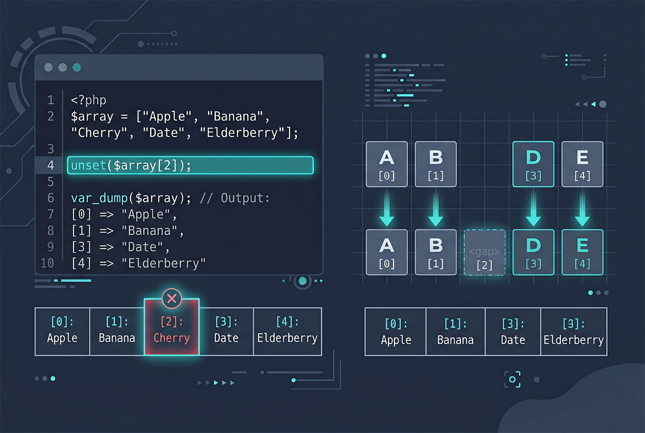 PHP Delete Array Element | how7o