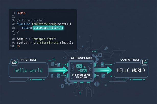 PHP convert string to uppercase — strtoupper and mb_strtoupper