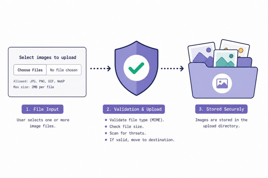 Securely upload only image files in PHP
