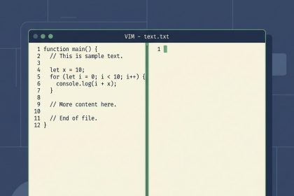Delete all lines in Vim with :%d