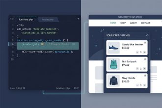 WooCommerce auto add to cart on visit — template_redirect hook and cart dedup