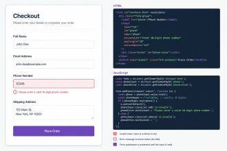Enforce a minimum phone-number length in WooCommerce checkout