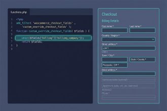 WooCommerce remove checkout fields — woocommerce_checkout_fields filter unsetting fields