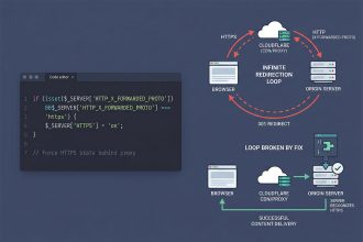 WordPress too many redirects HTTPS — Cloudflare flexible SSL loop and the wp-config fix