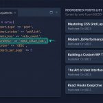 WordPress order posts by meta value — WP_Query or pre_get_posts with meta_value_num