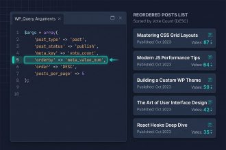 WordPress order posts by meta value — WP_Query or pre_get_posts with meta_value_num