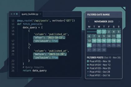 WordPress posts by date range — date_query with after/before/inclusive